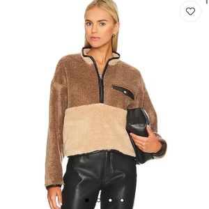 Anine Bing Brown and Cream Sweater